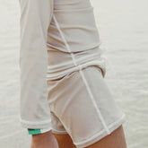 lullypop Boy Swim Short in Sandshell